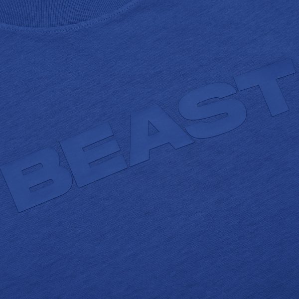 BEAST ORIGINALS S SLEEVE TEE - COBALT BLUE Cheap - Image 2