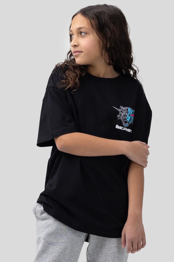 KIDS CLONE TEE - BLACK on Sale - Image 2