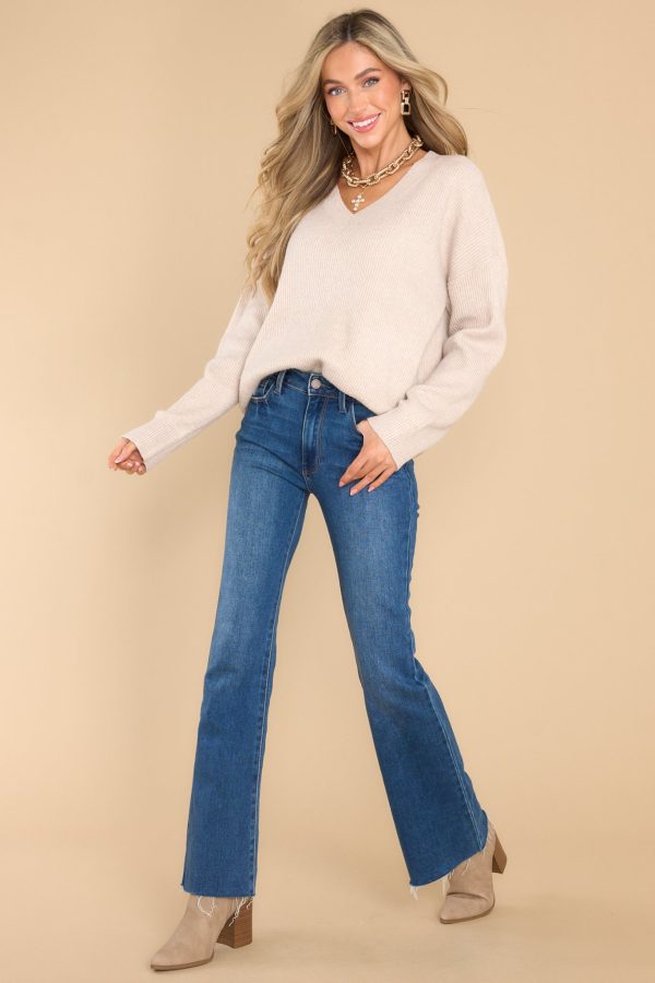 Maria Oatmeal Sweater Discount - Image 2
